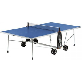Теннисный стол всепогодный складной CORNILLEAU SPORT 100S CROSSOVER blue 5мм